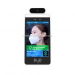 8 Inch EMMC 8G Face Recognition Infrared Thermometer for sale