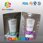 PET / PE laminatied material self standing plastic pouch candy packaging for sale