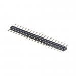 2.54mm Machined Pin Header Right Angle SMT SMD PCB Single Row Header Connector for sale