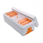 High Strength EPS Double Nuc Boxes Polystyrene Two Bee Queen Rearing Mating Nucs