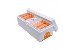 China High Strength EPS Double Nuc Boxes Polystyrene Two Bee Queen Rearing Mating Nucs supplier