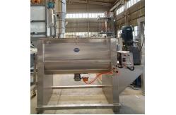 China Double Screw Ribbon Blender Mixer Dry Powder Mixing Machine For Chemicals supplier