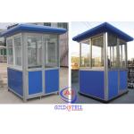 Fiberglass Fireproof Mobile Security Guard Booths Bubble Package for sale
