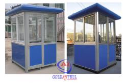 China Fiberglass Fireproof Mobile Security Guard Booths Bubble Package supplier