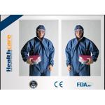 Polypropylene Disposable Protective Clothing / Disposable Painting Overalls With Hood for sale