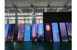 China Aluminum Cabinet LED Poster Display with High Resolution 960*320 Panel Material supplier