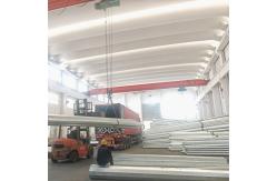 China Galvanized 30FT 35FT 40FT 45FT Distribution Line Steel Pole supplier