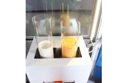 China 4G Internet Route Fresh Orange Juice Vending Machine With Auto Change System supplier