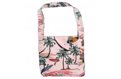 China Custom Printed Sand Free Recycled Microfiber Beach Towel Bag New Design supplier