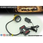 28000 Lux Explosion Proof LED Mining Headlamp , IP68 Waterproof miner Cap Lamp for sale