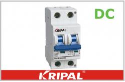 China OEM 63A 1000V DC Circuit Breaker Double Pole For Solar PV System supplier