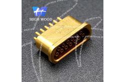 China J30J SERIES Glass Sintered Gas Sealed Rectangular Electrical Connector, J30JM1-13ZKH25-Q1 supplier