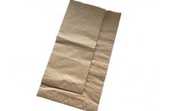 China Recycled Moistureproof Pasted Valve Multiwall Paper Bags Pinch Bottom supplier