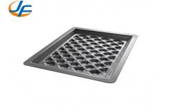 China RK Bakeware China-Pizza Hut Hardcoat Anodize Aluminum Diamond Grill Pan supplier