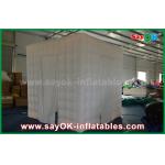 Inflatable Photobooth Oxford Cloth Led Remote Control Lighting Inflatable Open  Air Photo Booth Cabinet for sale