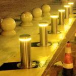 Outdoor Hostile Vehicle Mitigation Bollards ISO 9001 Lamp Bollard for sale