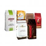 Custom Biodegradable Side Gusset Flat Bottom Beans Packaging 100g 150g 250g 500g 1kg Coffee Bag With Valve And Zipper for sale