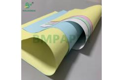 China White Blue 20lb 8.5x14'' Carbonless Paper For Making Receipt Books supplier