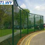 Anping TLWY Line Post 60*2mm Airport Perimeter Fencing High Security for sale