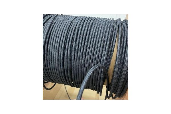 max.10A current tether cable with fiber for tether drone system