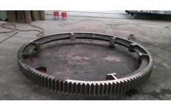 China Customizable Rotary Kiln And Mill Girth Gear Ring Gear Pinion Gear supplier