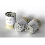 Recyclable Food / Fruit / Nut Packing Paper Composite Cans ,  Easy Open food canister for sale