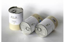 China Recyclable Food / Fruit / Nut Packing Paper Composite Cans ,  Easy Open food canister supplier