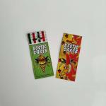 Zip Vape Oil Pen Cartridge Sealable Bags Packaging Logo Customized With Clear Window for sale