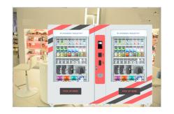 China Coin Mini Mart Vending Machine , Large Capacity Supermarket Vending Machine supplier