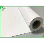 80GSM 50Inches White Blue CAD Printing Plotter Paper For Engineering Drawing