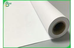 China 80GSM 50Inches White Blue CAD Printing Plotter Paper For Engineering Drawing supplier