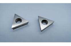 China Triangle Shape Anti Deformation PCD Cutting Inserts High Reliability supplier
