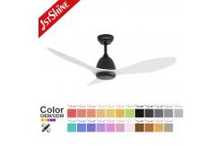 China 48 Inches Modern Ceiling Fan Without Led Light ABS Blade Dc Remote Control supplier