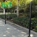 Factory Manufacturer Hot-Dipped 3D Curved Wire Mesh Panels Outdoor Security Fence With Powder Coated Metal Frame for sale
