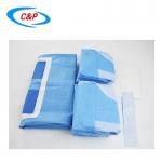 OEM Transverse Disposable Laparotomy Pack Surgical Drape for sale
