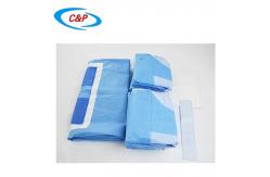 China OEM Transverse Disposable Laparotomy Pack Surgical Drape supplier