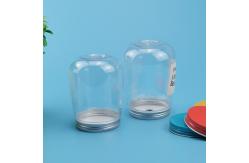 China Custom 54mm PET Plastic Beverage Jar For Cool Coffee supplier