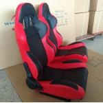 Adjustable Race Car Seats Blue Pvc Seats Single Adjuster And Single Slider