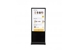 China Kiosk Advertising Digital Signage And Displays 65 Inch Infrared Touch Screen supplier