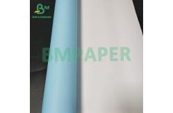 China 36” 24”  Wood Pulp Copy Paper Single Side Blue Engineering Bond Paper 80g supplier