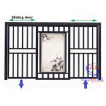 Modern Walkway Steel Sliding Gate Aluminum Auto Electric Pedestrian Passageway for sale