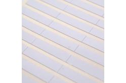 China 25x6mm 2mil White Gloss High Temperature Resistant Polyimide Label For Anti-Static supplier