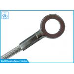 W - Mate Garage Spring Safety Cable Pressed Terminal Tension Steel Wire Rope Eye Slings for sale