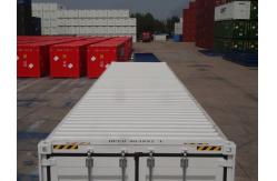 China Waterproof 40 Foot Open Side Container Height 2896MM With Bar Lock Durable supplier