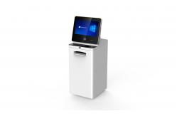 China Self Service Bill Payment Kiosk With Receipt Printer For Cash Terminal supplier