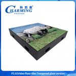500X500Mm Indoor P3.9 Led Video Wall Stage Dance Floor Led Display Video Tiles Screen For Bar Events Tradeshow for sale