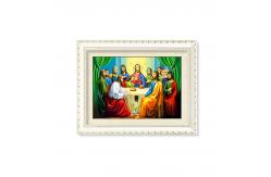 China PS OR MDF Frame 3D Lenticular Printing Service / Religion Picture supplier