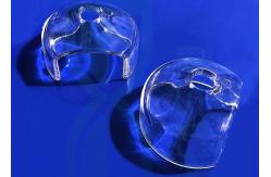 China Sio2 Clear Fused Silica Crucible For Laboratory supplier