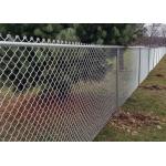 Galvanized / PVC Coated Chain Link Fence Cyclone Fencing 3 Foot Height