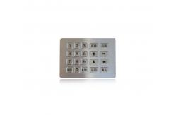 China waterproof metal keypad with rugged ATM kiosk numeric  keypad supplier